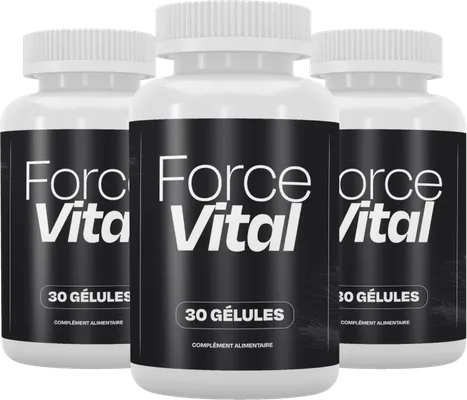 Trois flacons de ForceVital